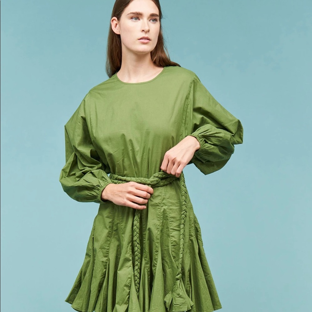 Rhode Ella Green Dress